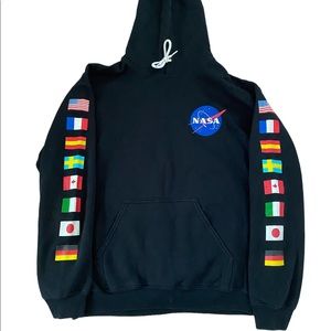 Nasa Hoodie Black size M